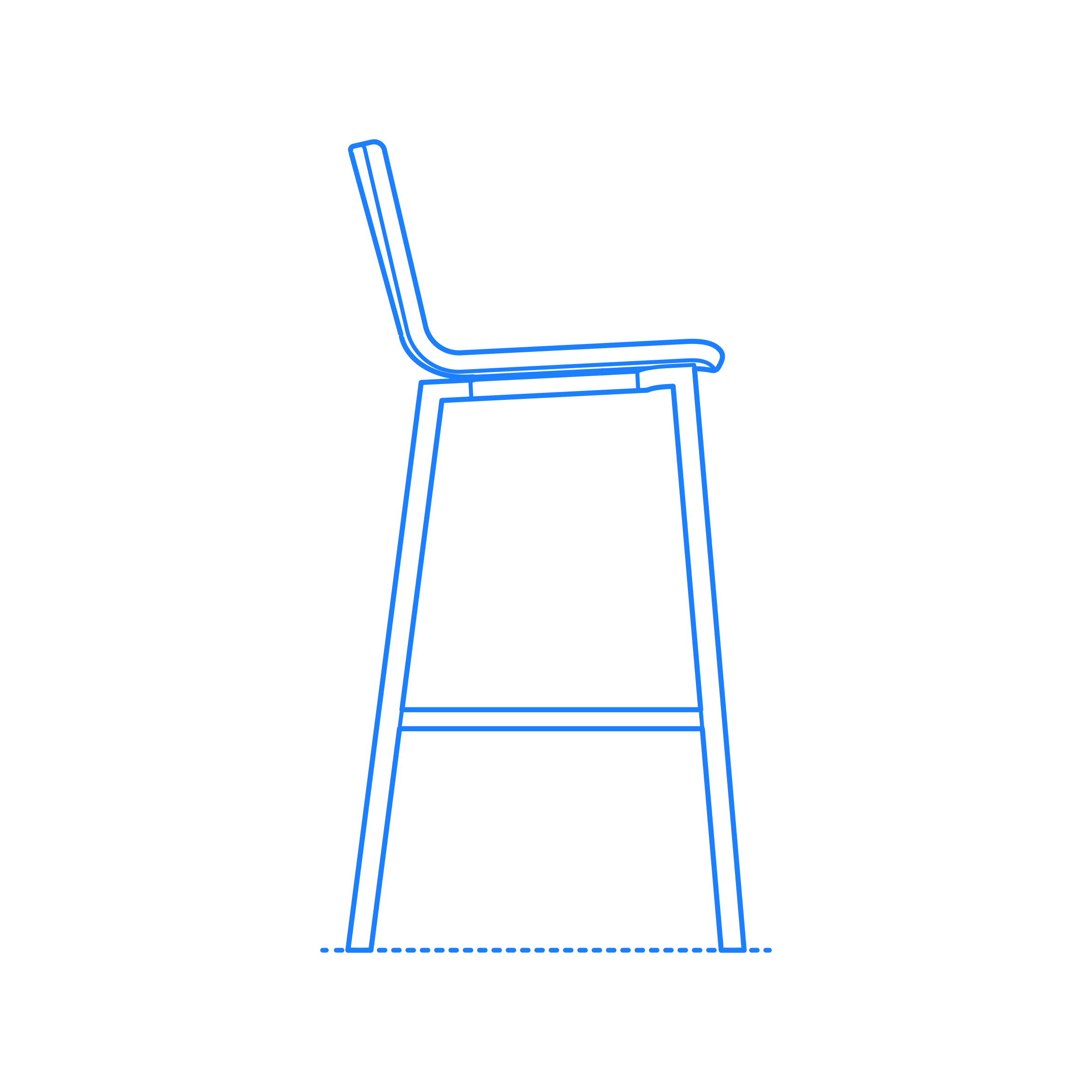 Furniture Stools Between Us Barstool Editable Svg Line Art Free Vectors